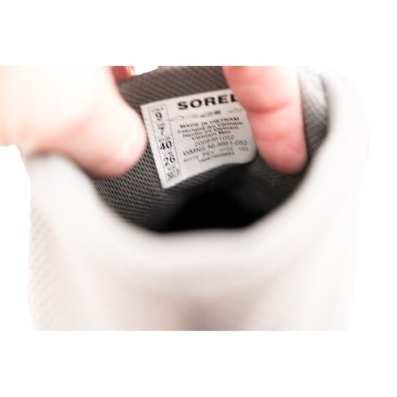 Sorel Out N About™ III Mid Sneakers Sz 9 Gray Waterproof Mesh Outdoor Casual - Picture 12 of 12